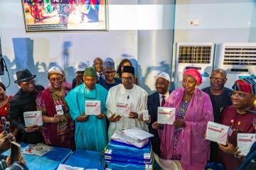 Group photograph at the HIV pre‑exposure prophylaxis (PrEP) launch