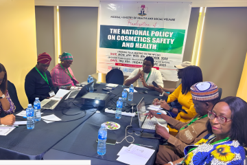 Finalization of the Natinal Policy on Cosmetics Safety amd Health.