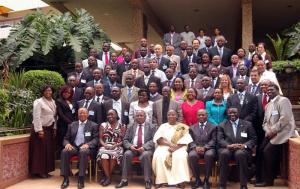 01 Participants pose for a group photo during the NCD regional meeting in Nairobi