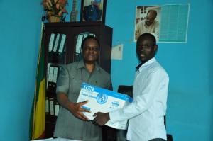 WHO handed over the Emergency Health Kit enough to benefit over 40,000 refugee and host community with different communicable diseases for three months.