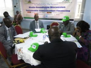 A cross section of participants at the Media Roundtable