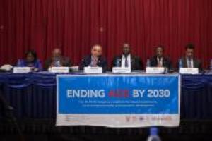The panelists made a call for increased invest to end AIDS as a public health threat by 2030.