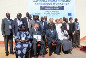 Delegates from the Ministry of Health at national and sub-national level with key partners.