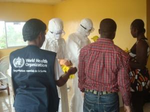 WHO participating in training Muslim community burial team