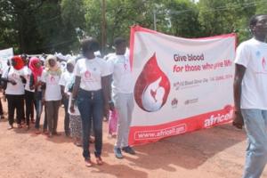 Voluntary groups in Parade