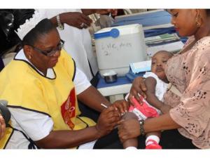 01 First child in the Federal Capital Territory to receive inactivated polio vaccine