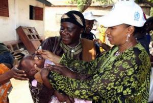 Vaccination d'un enfant à domicile