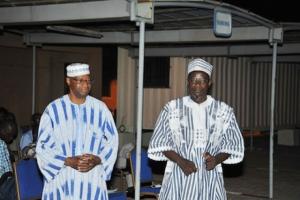 M. Pierre Kaboré et Dr. Alhousseini Maiga