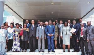 Photo de famille après la cérémonie d’ouverture de la réunion des Ministres