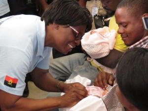 Drª Felicitas Zawaira, Directora da OMS AFRO para a Saúde Familiar e Reprodutiva