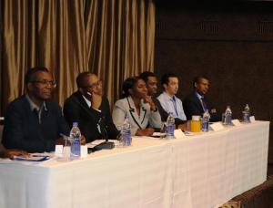 The top table following proceedings during the opening