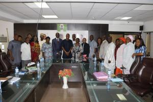 Group Photograph with the Permanent Secretary, Federal Ministry of Health and the JAN Group.jpg