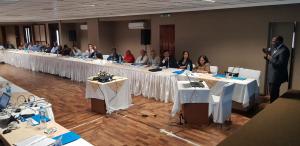 Dr Tapko providing technical support to the health professionals and other key stakeholders in view of formulating the Blood Policy and develop the Strategic Framework of Action for Blood Service for Mauritius