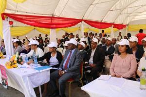 The HPV National Launch participants attending the launch event on Dec 3 2018 at Tesfa Kokeb Primary School