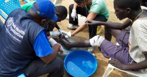 dracunculiasis-guinea-worm-disease. Credit: WHO