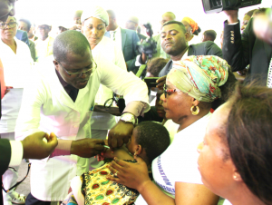 Lancement de la campagne dans la ville de Brazzaville