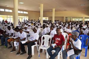 Cross-section of participants at the World Malaria Day program in Grand Cape Mount County