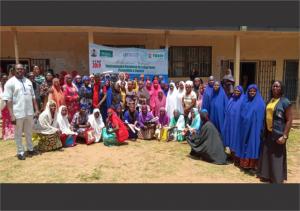 Group photograph after the flag-off of health sector field assessment on ASGM in Nigeria in March 2019.