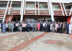 Group photograph of all participants during the VfM training in Transcorp Hilton Abuja 