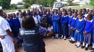 A few schools were visited to document challenges that children face on the road