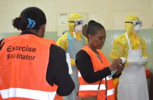 Exercise Management Team conducting onsite training