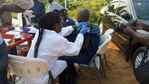 Burundi launches ebola vaccination campaign for health and front-line workers