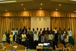 Group photo of the participants of the LF training