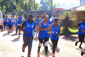 'Walk the Talk'- UN Marathon 