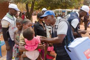 During polio vaccination campaign in Lunda Norte-Angola