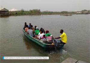 Health Workers in Riverine areas of Ondo State, Nigeria