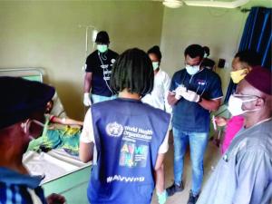 WHO personnel leading detailed investigation of suspected Yellow fever case in Delta.jpg