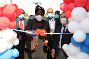 Groundbreaking ceremony of port health facility at Juba International Airport 