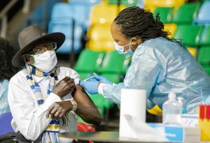 COVID-19  vaccination launching in Rwanda_ 03_03_2021