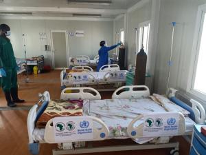 ICU beds delivered to the IDU