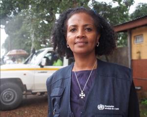 Meet team WHO: Dr Messeret Shibeshi, Immunization Officer