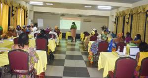 A cross section of Queen mothers at the function