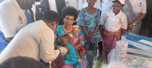 L’OMS aux côtés du Burundi pour le lancement de la campagne de vaccination contre la rougeole et la rubéole.
