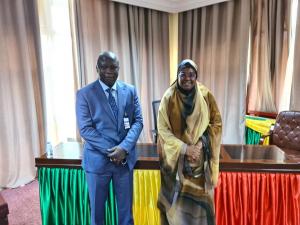 La Ministre de la Santé et du Développement Social a reçu en audience, le nouveau Représentant de l’OMS par intérim au Mali