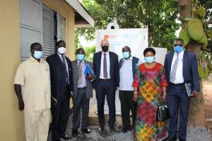 WHO and DANIDA hand over three generators to the Ministry of Health