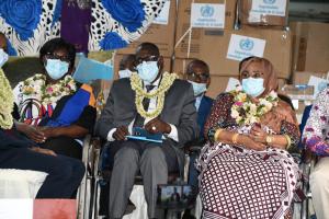 Cérémonie de remise d'un lot de matériels et équipements médicaux aux structures de santé de Anjouan et Mohéli