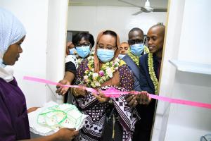 Inauguration du service de néonatologie du CHRI de Hombo