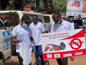 Awareness raising among Communities in Uganda on the negative impact of Tobacco