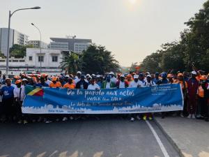 La marche Sportive Walk the talk, « Joindre le geste à la parole », le défi de la santé pour tous