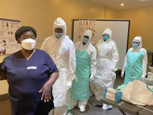 WHO, CDC and the Ministry of Health train 70 Emergency Responders in Uganda