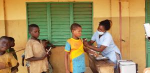 Vaccination des enfants cibles contre la méningite de type A au sein de l’Ecole Primaire Publique de Naninbou dans la commune de Tanguiéta (Département Atacora)