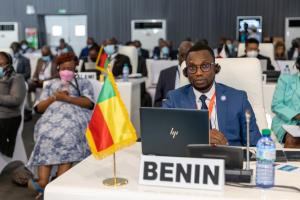 Prof Benjamin HOUNKPATIN, Ministre de la Santé participant au Comité Régional de l'OMS pour l'Afrique