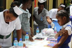 Sierra Leone targets cervical cancer mortality by vaccinating girls