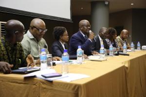 A press conference on Universal Health and Preparedness Review took place in Freetown