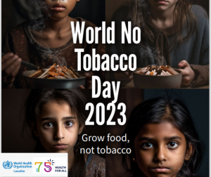 World No Tobacco Day 2023 Report cover