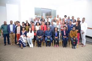 Participants at the Infodemic training in Arusha